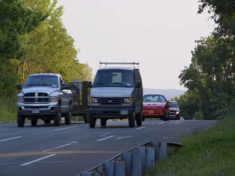 Morning traffic Stock Footage 79970782