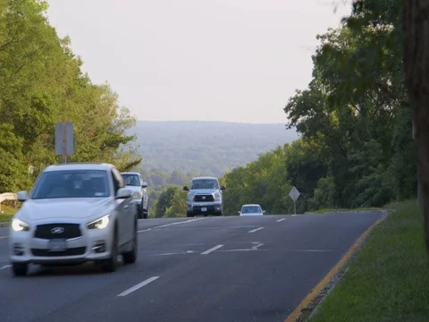 Morning traffic Stock Footage 79970884