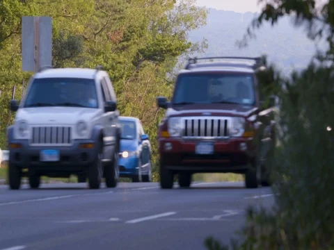 Morning traffic Stock Footage 79971205