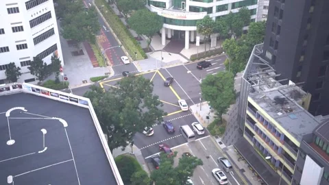Morning Traffic Stock Footage 244025335