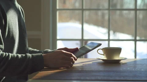 A Morning Using The Latest Technology in 4K (3 of 5) Stock Footage 47305344