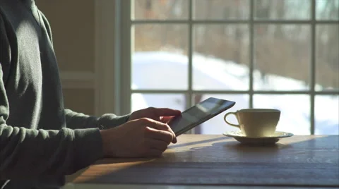 A Morning Using The Latest Technology in 4K (4 of 5) Stock Footage 47305822