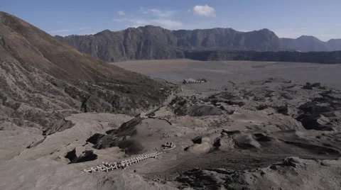 Morning view of Bromo, East Java Indonesia Vídeos de archivo 57801589