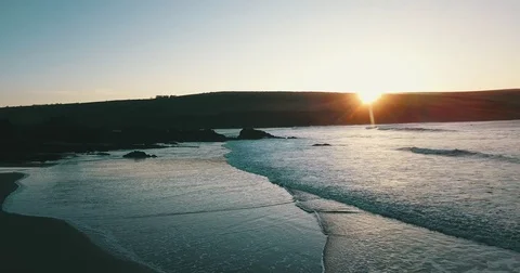 Morning Wave Video stock 84453348