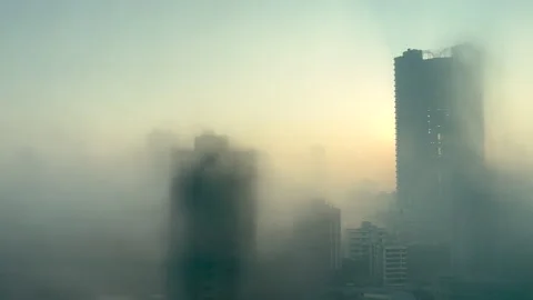 Morning Window Mist Stock Footage 241711804