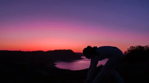 Morning Work-Out Stock Footage 67462091