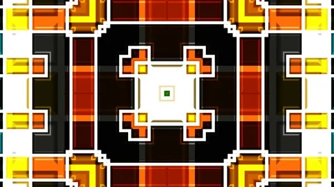 Moroccan Arabian Style Geometric Pattern Background Loop 4K Stock Footage 197078877