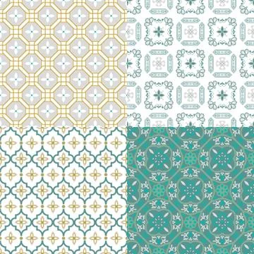 Moroccan arabic seamless pattern. Traditional Arabic Islamic background Stock Illustration