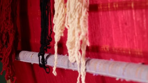 The Moroccan Berber Rug Stock Footage 126399080