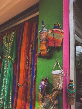 The Moroccan caftan Stock Photos