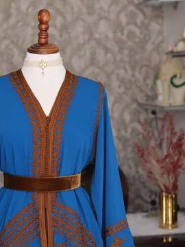 Moroccan Caftan: A Timeless Symbol of Elegance and Heritage Foto stock