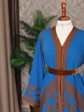 Moroccan Caftan: A Timeless Symbol of Elegance and Heritage Stock Photos
