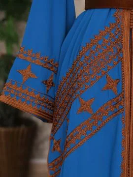 Moroccan Caftan: A Timeless Symbol of Elegance and Heritage Foto stock