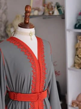 Moroccan Caftan: A Timeless Symbol of Elegance and Heritage Stock Photos