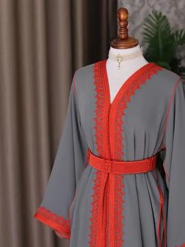 Moroccan Caftan: A Timeless Symbol of Elegance and Heritage Stock Photos