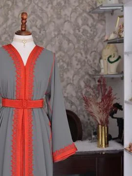 Moroccan Caftan: A Timeless Symbol of Elegance and Heritage Stock Photos