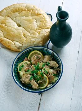 Moroccan Chicken Foto stock