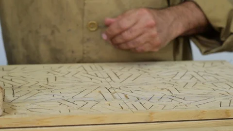 Moroccan craft Stock Footage 123422663