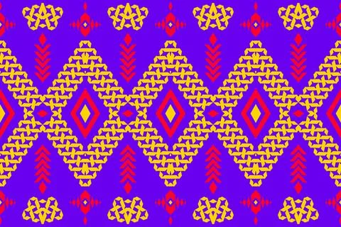 Moroccan design fabric pattern Stock Illustration