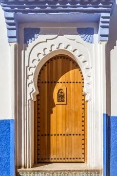 Moroccan door Stock Photos