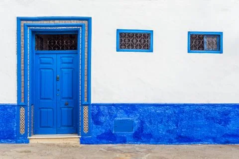 Moroccan door Stock Photos