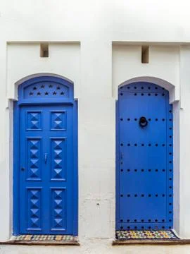 Moroccan doors Stock Photos