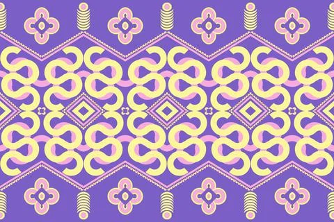 Moroccan fabric pattern Stock Illustration