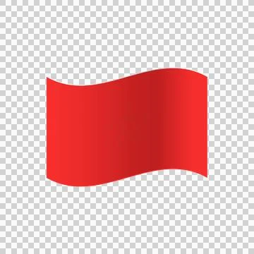 Moroccan flag red star transparent background. 스톡 일러스트