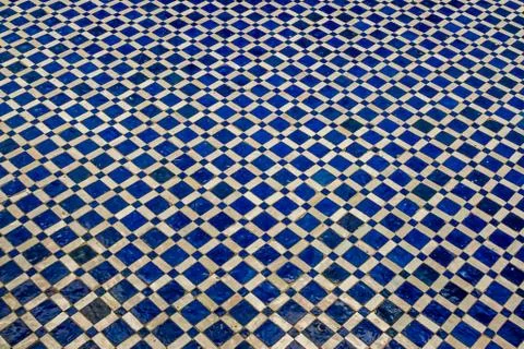 Moroccan floor Stock Photos