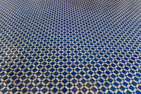 Moroccan floor Stock Photos