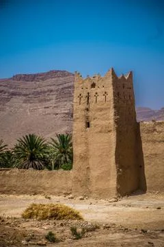 Moroccan kasbah Stock Photos