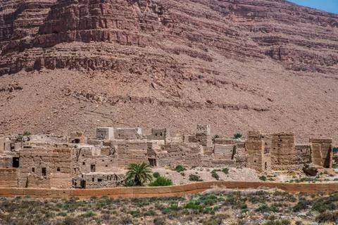 Moroccan kasbah Stock Photos