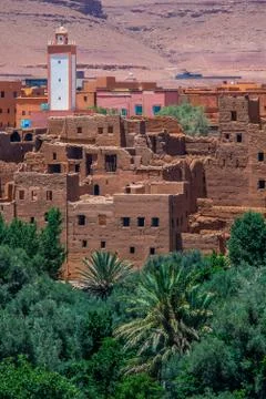 Moroccan kasbah Stock Photos