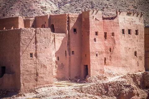 Moroccan kasbah Stock Photos