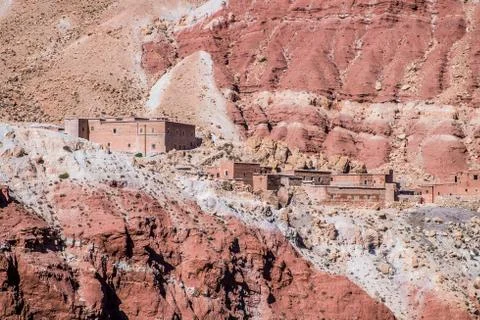 Moroccan kasbah Stock Photos
