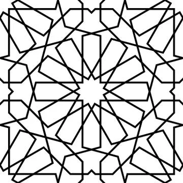 Moroccan mosaic seamless イラスト素材