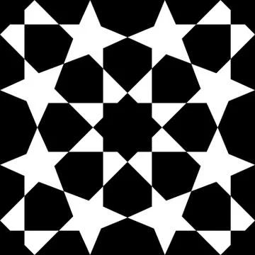 Moroccan mosaic seamless イラスト素材