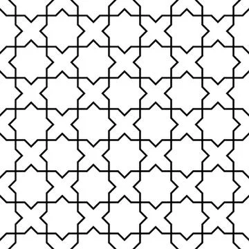 Moroccan mosaic seamless イラスト素材