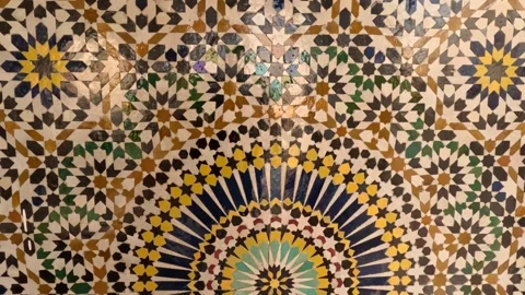 Moroccan mosaic tiles 動画素材 241536702