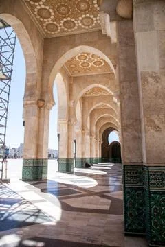 Moroccan mosaic on the wall Stock Photos