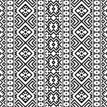 Moroccan motif ethnic pattern Stock Illustration