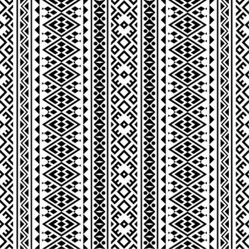 Moroccan motif ethnic pattern Stock Illustration