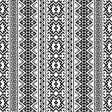 Moroccan motif ethnic pattern Stock Illustration