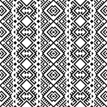 Moroccan motif ethnic pattern Stock Illustration