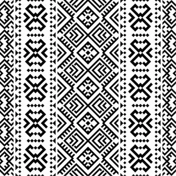 Moroccan motif ethnic pattern Stock Illustration