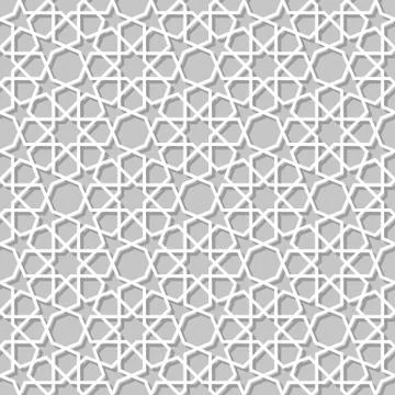Moroccan paper seamless イラスト素材
