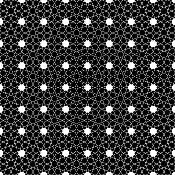 Moroccan seamless pattern, Morocco. Patchwork mosaic with traditional folk ge Illustrazione stock