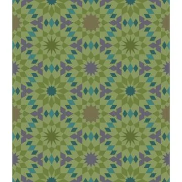 Moroccan seamless pattern tile background ornament vector Stock Illustration