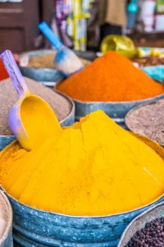 Moroccan spices Stock Photos