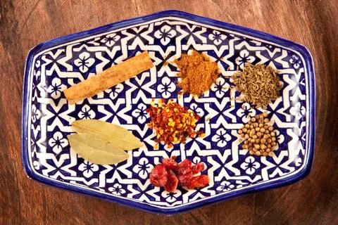 Moroccan spices Stock Photos
